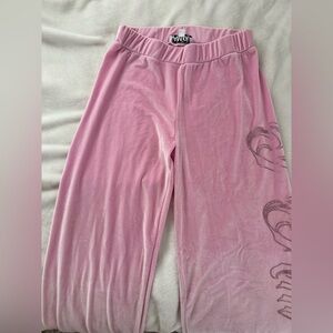 I AM GIA velvet lounge pants